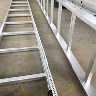 Scaffolding Aluminum Straight Ladders