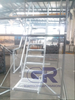 Galvanized Steel Step Stairs Ladder with Handrail for All Kinds of Scaffolding