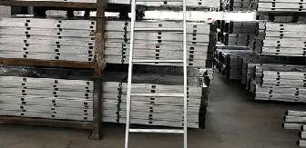 What are the most common types of aluminum scaffolding used today?